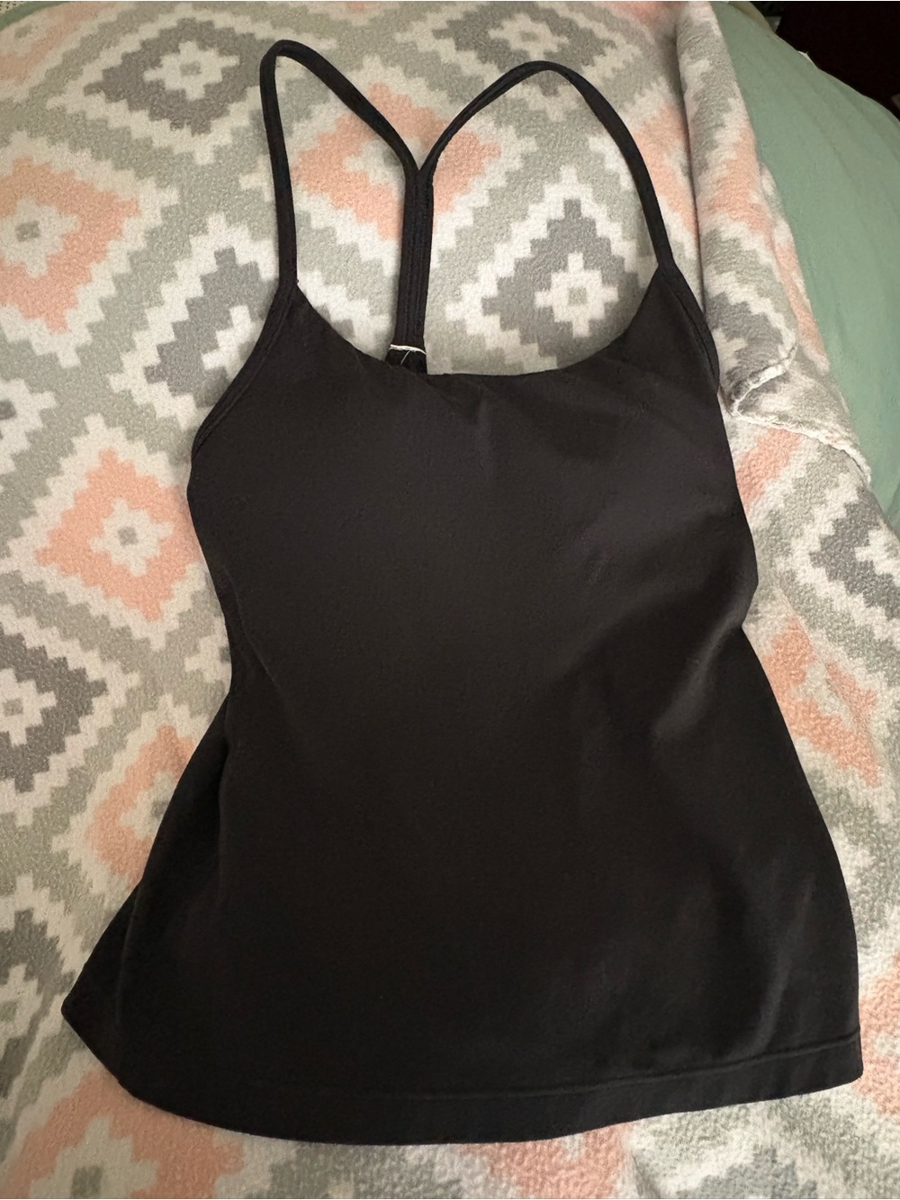 lululemon athletica Black Flow Y Tank